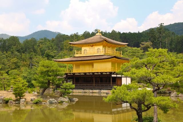 Kinkaku-ji Temple Golden Pavilion